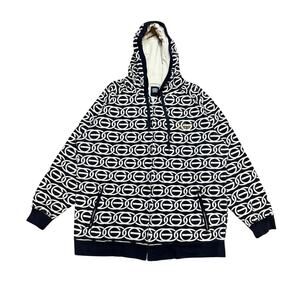 Gold Wheels Worldwide Skate G Chain Link Full Zip Hoodie Men's XL